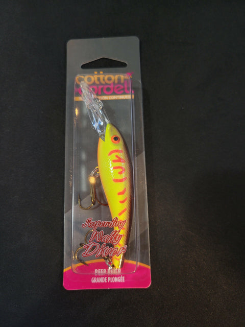 Cotton Cordell Suspending Wally Diver 1/2oz 3" Stony Tackle Shack Fishing Hooks art-noise.myshopify.com cotton-cordell-suspending-wally-diver-1-2oz-3