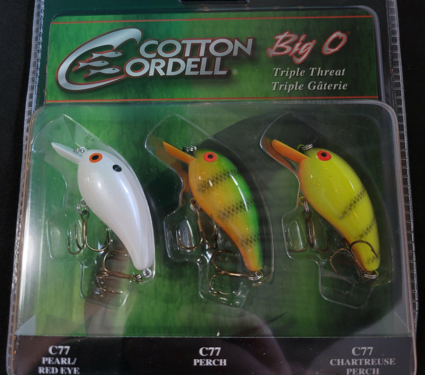 Cotton Cordell Big O Triple Threat 3pc set