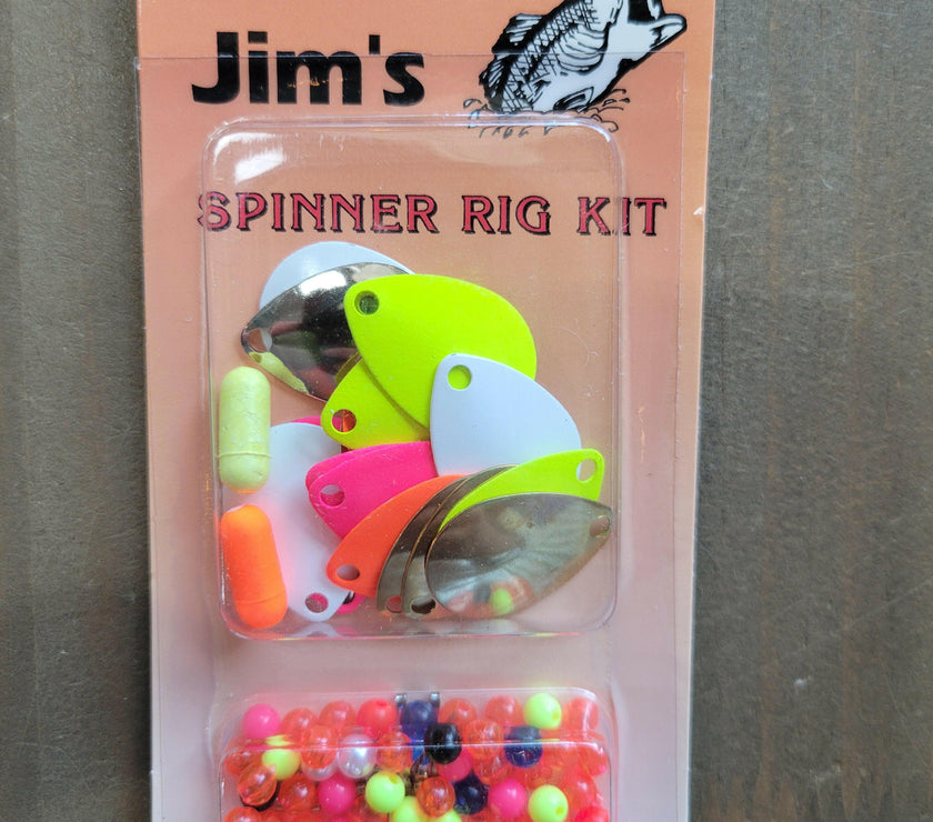 🍁Lure making kit, assorted beads, blades, floats, and Clevis