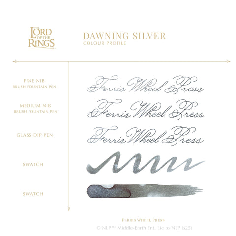 Warner Bros. | The Lord of the Rings | Dawning Silver Ink