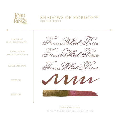  Warner Bros. | The Lord of the Rings | Shadows of Mordor™ Ink Ferris Wheel Press  art-noise.myshopify.com warner-bros-the-lord-of-the-rings-shadows-of-mordor-ink