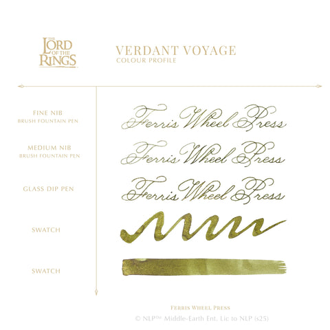 Warner Bros. | The Lord of the Rings | Verdant Voyage Ink