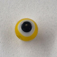Evil Eye 6mm Glass Fishing Beads 8/pk