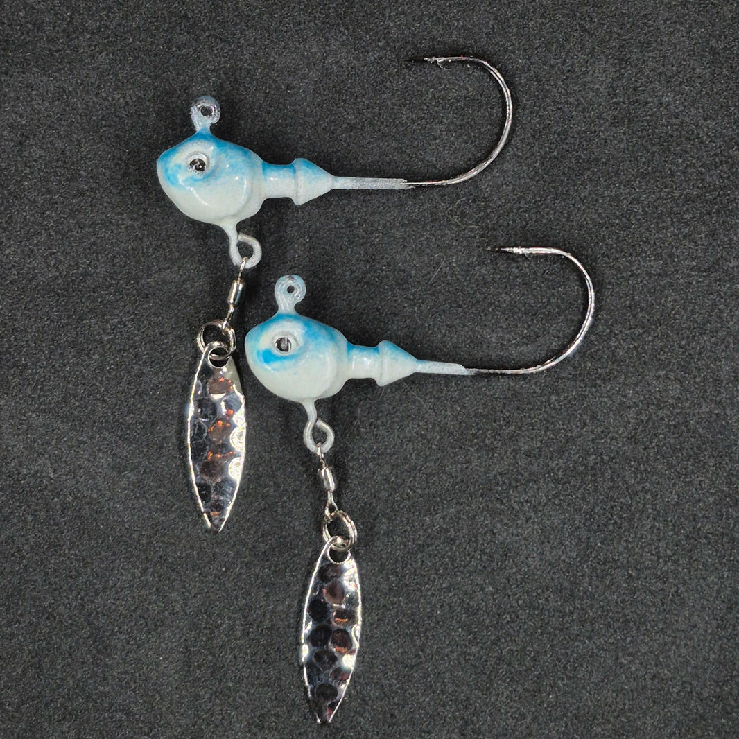 🍁Big Sky Cyclone 1/2oz Hecla Hammer Jigs w/Flasher