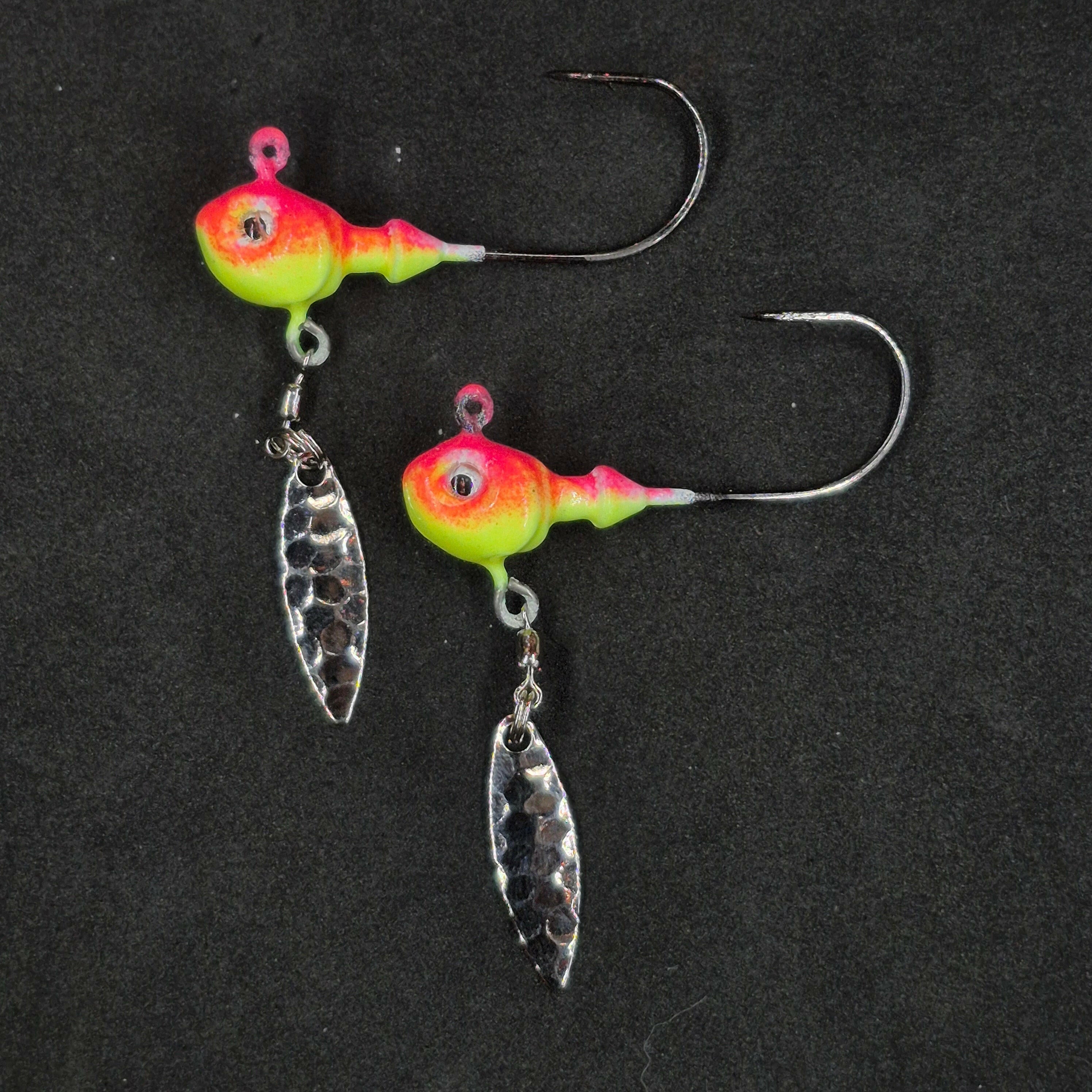 🍁Big Sky Cyclone 1/2oz Hecla Hammer Jigs w/Flasher Stony Tackle Shack Fishing Hooks art-noise.myshopify.com big-sky-cyclone-1-2oz-hecla-hammer-jigs-w-flasher-3