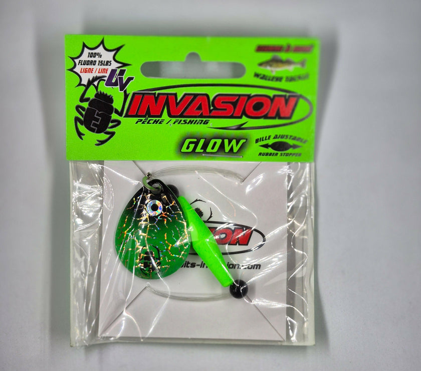 🍁Invasion Colorado Blade Adjustable Harness w/Octopus Hooks & Floater