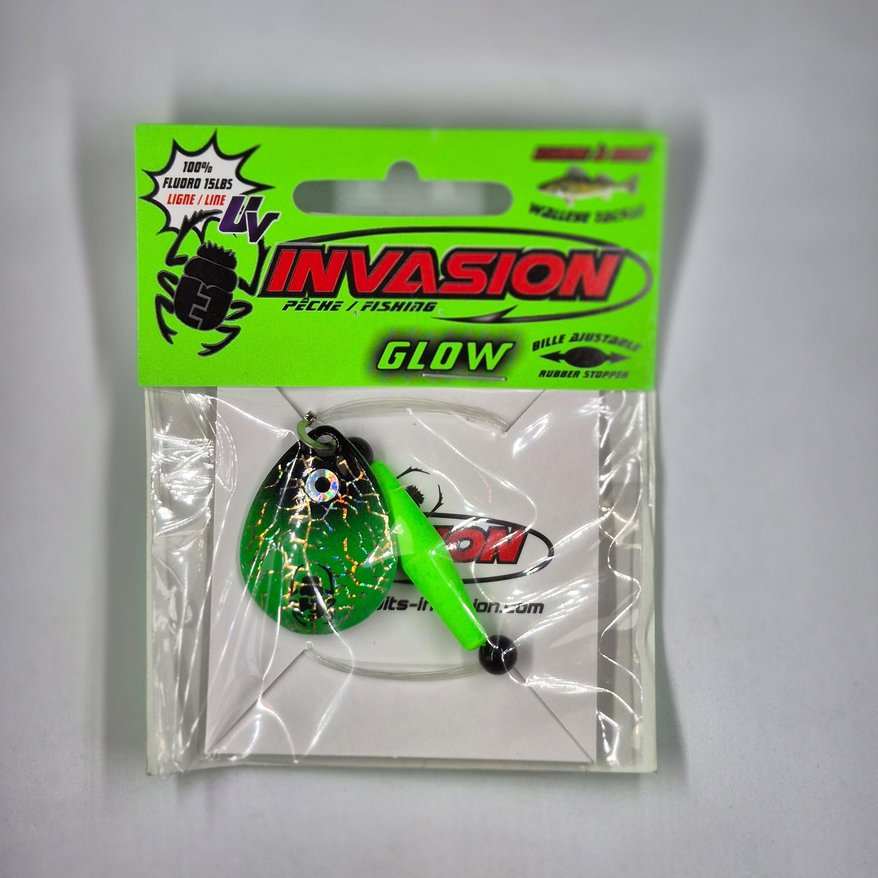 🍁Invasion Colorado Blade Adjustable Harness w/Octopus Hooks & Floater