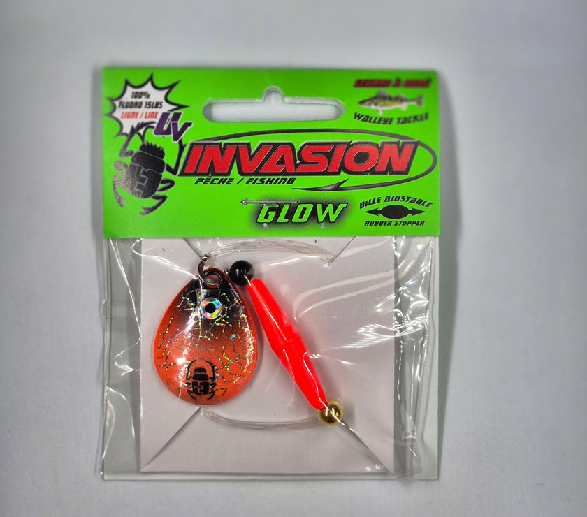 🍁Invasion Colorado Blade Adjustable Harness w/Octopus Hooks & Floater
