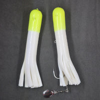 🍁Hitch & Fish 5" Glow Rattle Laker Tube Jigs 2oz