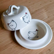 Goat Ridge Farm Butter Dish - Chicken Goat Ridge Farms Homeware art-noise.myshopify.com goat-ridge-farm-butter-dish-chicken Goat Ridge Farm Butter Dish - Chicken Goat Ridge Farms Homeware art-noise.myshopify.com goat-ridge-farm-butter-dish-chicken