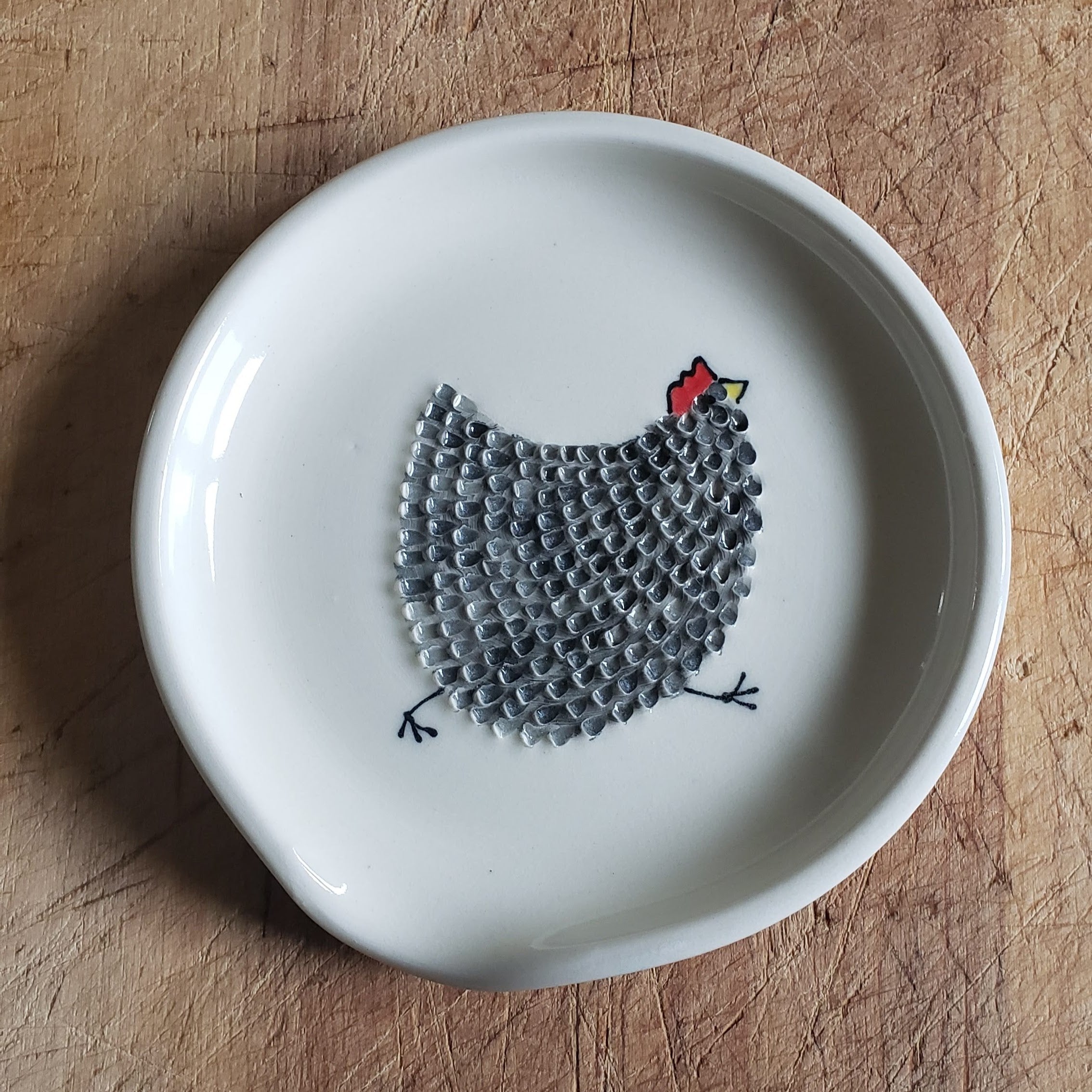 Goat Ridge Farm Garlic Grater - Black Chicken
