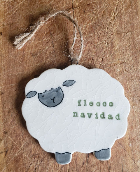 Goat Ridge Farm Ornament - Fleece Navidad