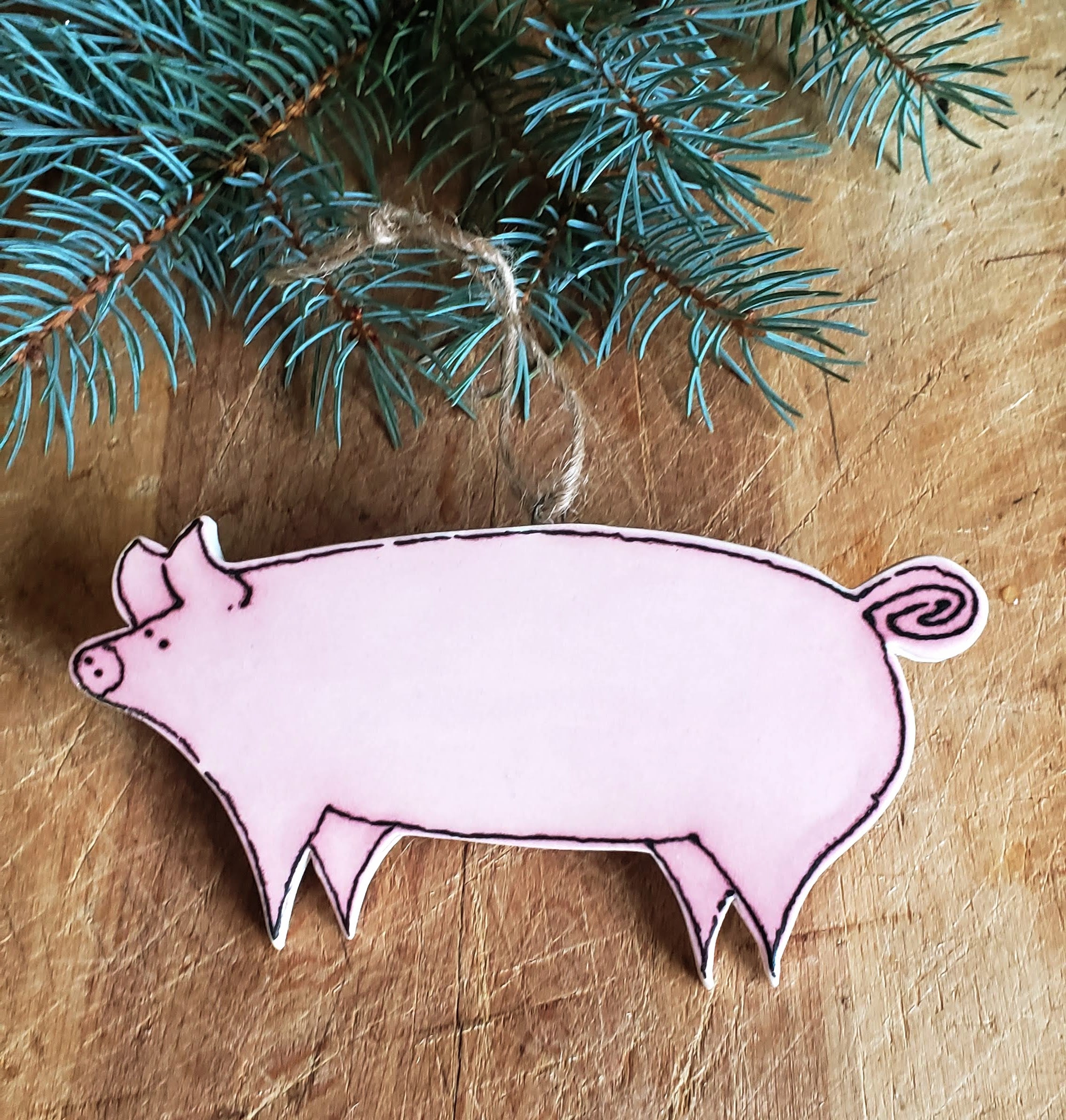 Goat Ridge Farm Ornament - Pig