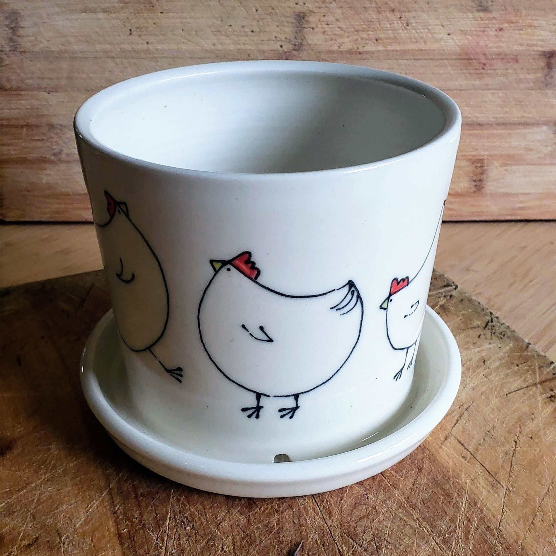 Goat Ridge Farm Chicken Planter Goat Ridge Farms Homeware art-noise.myshopify.com goat-ridge-farm-chicken-planter