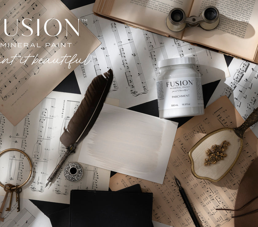 Fusion Mineral Paint Parchment