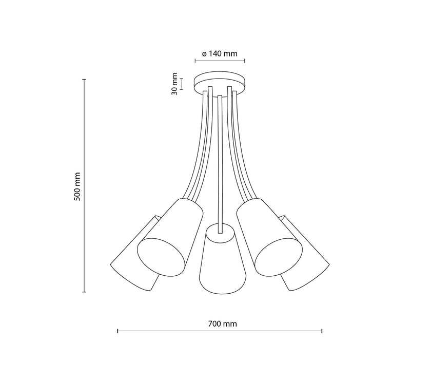 WIRE Ceiling Lamp 5