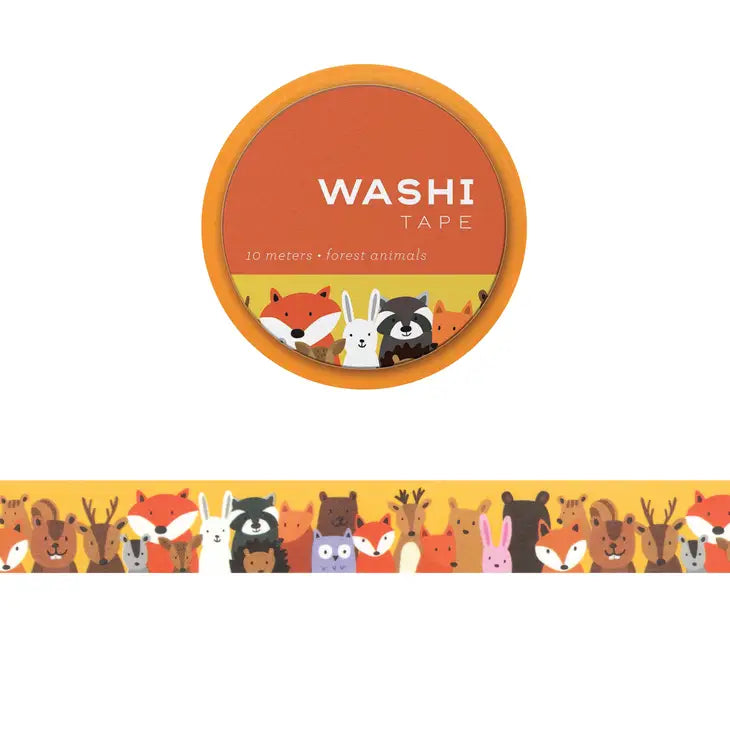 Girl of All Work - Forest Animals Washi Tape - Art Noise Girl of All Work - Forest Animals Washi Tape Girl of All Work Washi Tape art-noise.myshopify.com girl-of-all-work-forest-animals-washi-tape