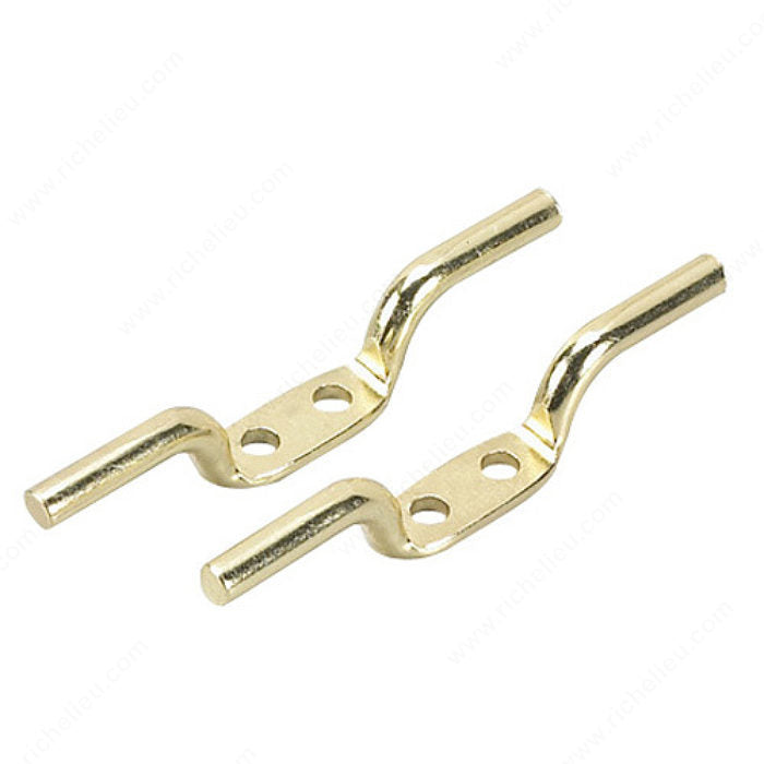 Onward - 2-1/2" Rope Cleats - Brass