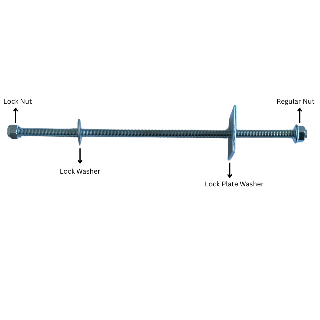 Byson Mounting Hardware Set for Sliding Rail Systems