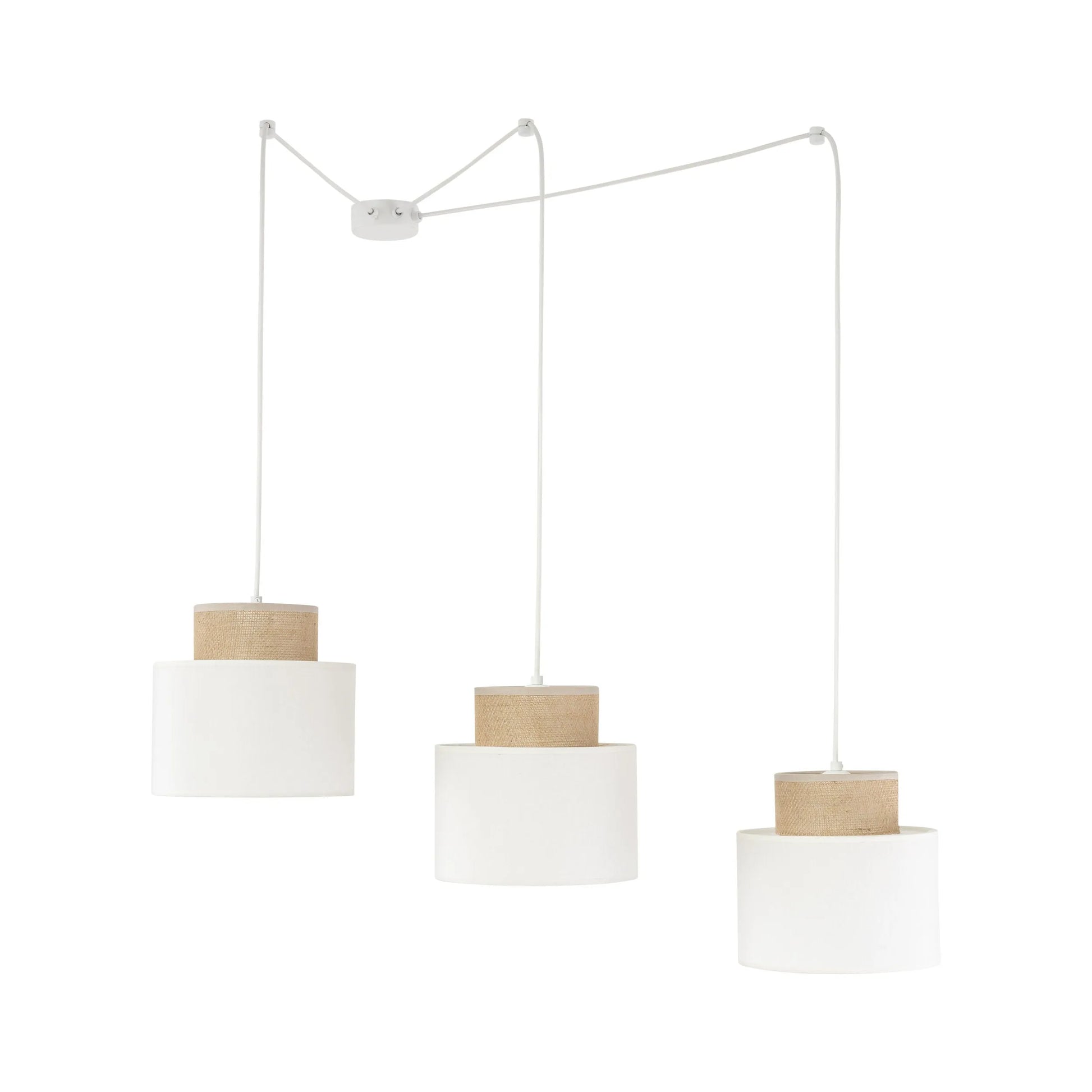 DUO White Jute Natural Suspension Light 3 LumoCrafts product_type art-noise.myshopify.com duo-white-jute-natural-suspension-light-3 DUO White Jute Natural Suspension Light 3 LumoCrafts  art-noise.myshopify.com duo-white-jute-natural-suspension-light-3