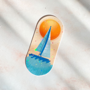 Sunset Sailing | New Brunswick Sticker