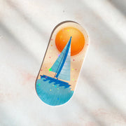  Sunset Sailing | New Brunswick Sticker Cheeky Peach Designs Sticker art-noise.myshopify.com sunset-sailing-new-brunswick-sticker