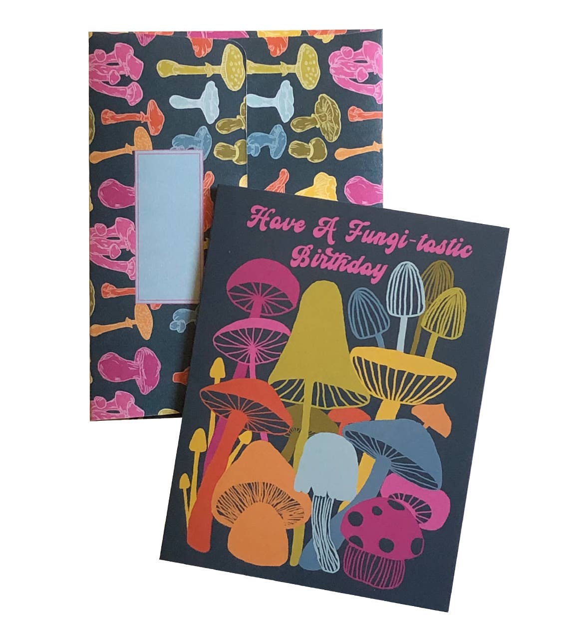 Fungi-tastic Birthday Card - Fun Mushroom Design
