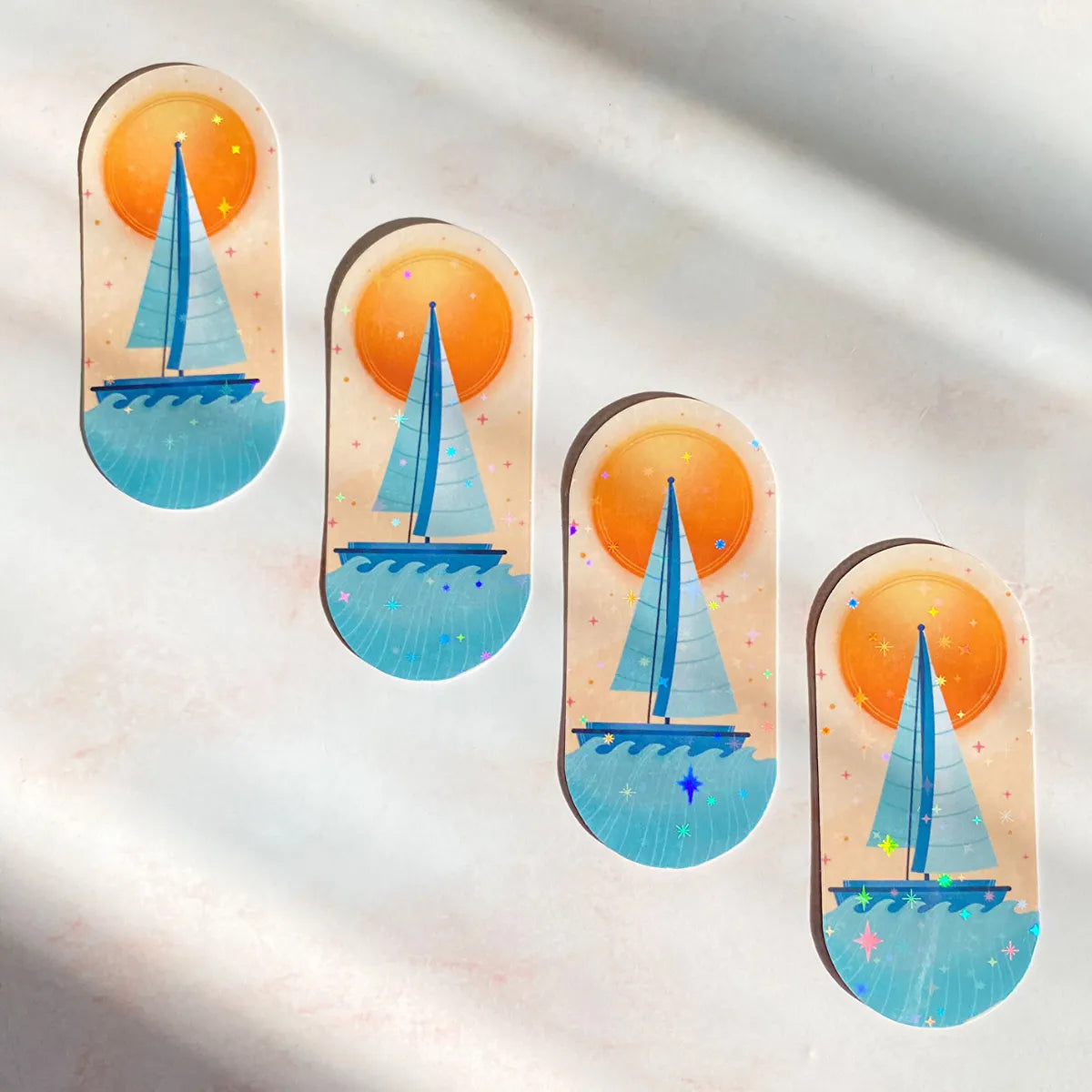  Sunset Sailing | New Brunswick Sticker Cheeky Peach Designs Sticker art-noise.myshopify.com sunset-sailing-new-brunswick-sticker