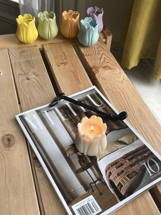 Tulip Tealight Eloise and Oliver Decorative Candle art-noise.myshopify.com tulip-tealight