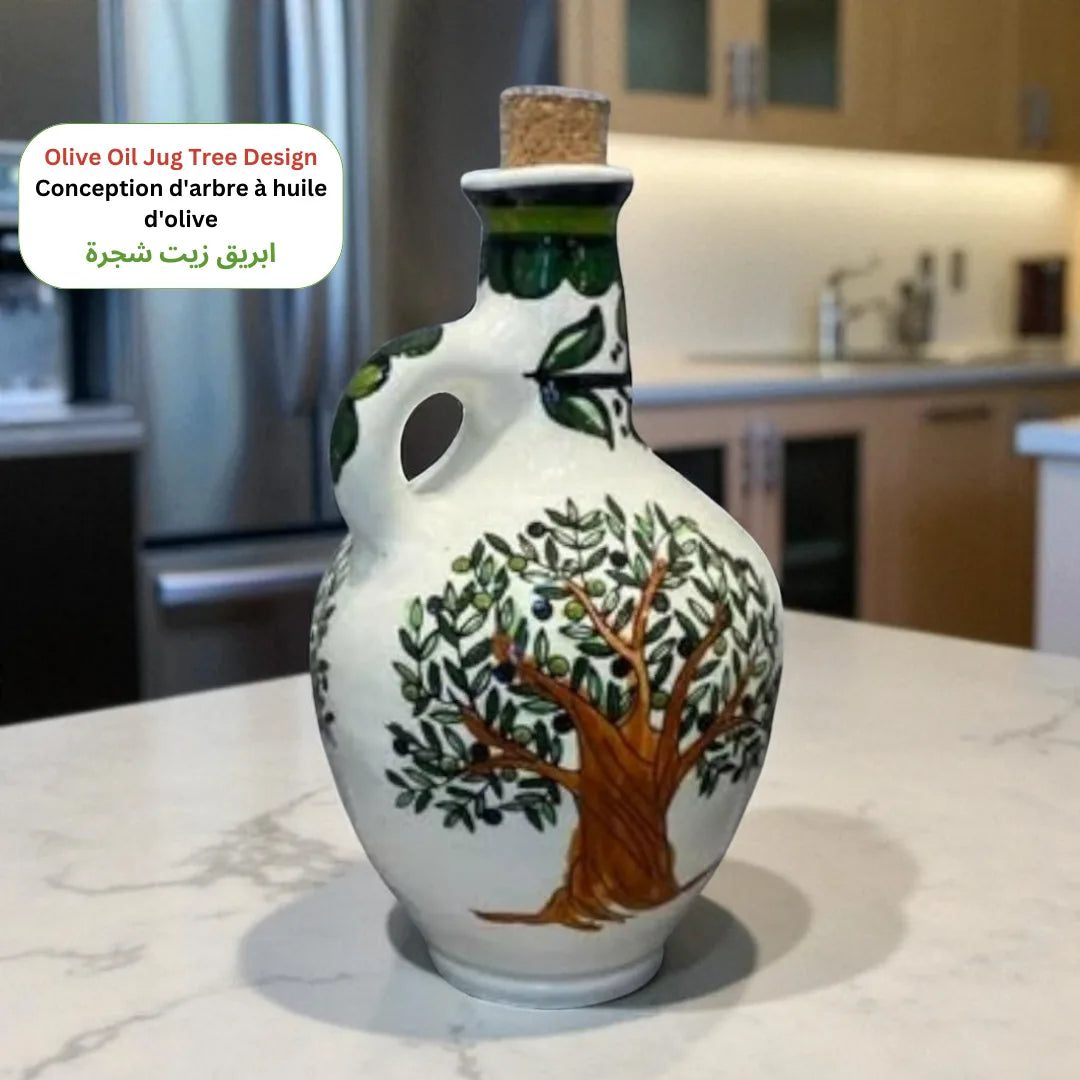 Olive Oil Jug 11x11x20 cm