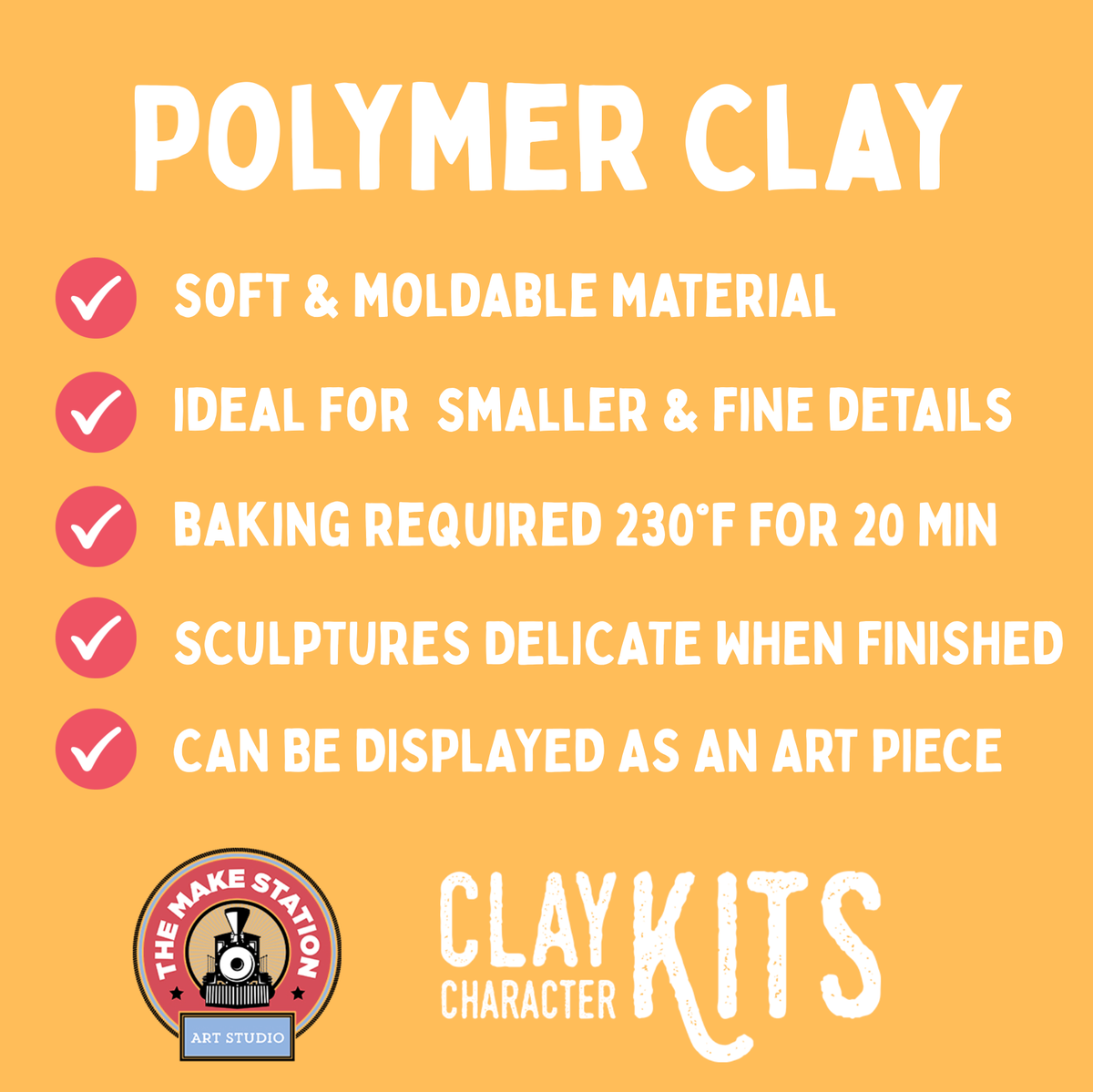 Boo the Ghost DIY Polymer Clay Kit | Arts & Craft Kit