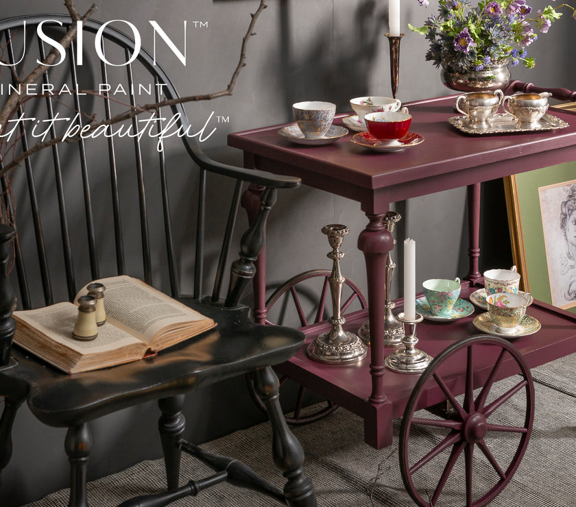 Fusion Mineral Paint Elderberry