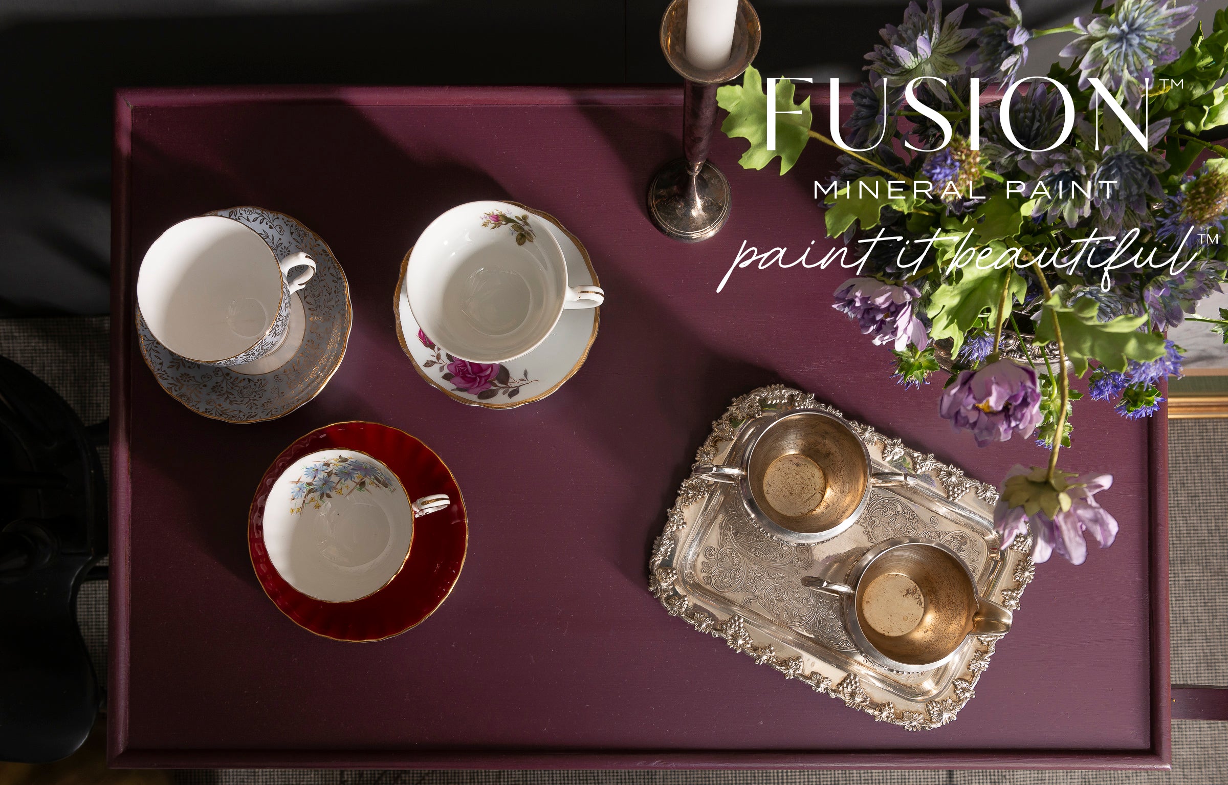 Fusion Mineral Paint Elderberry