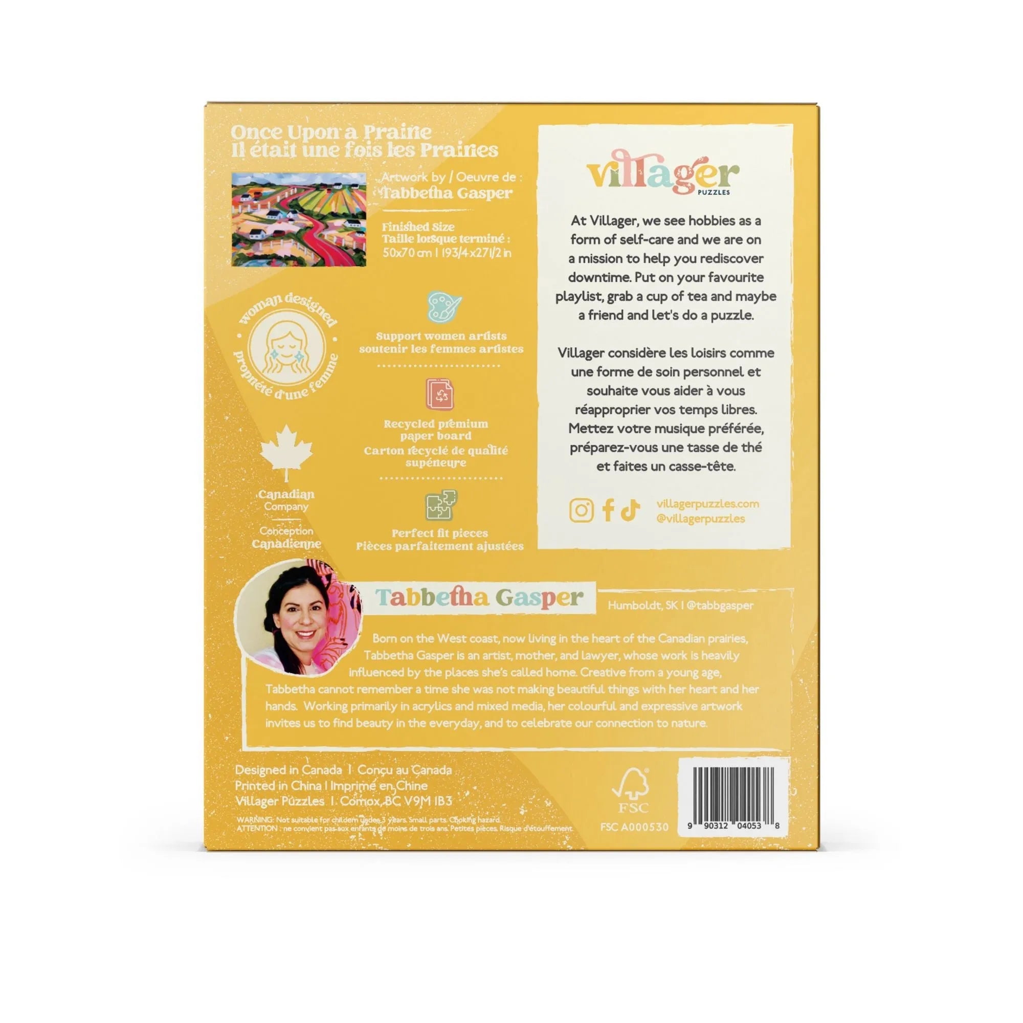  Once Upon a Prairie | 1000-Piece Puzzle for Adults | Designed in Canada by Tabbetha Gasper Villager Puzzles Puzzle art-noise.myshopify.com once-upon-a-prairie-1000-piece-puzzle-for-adults-designed-in-canada-by-tabbetha-gasper