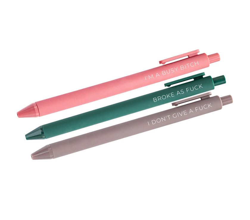 Broke and Bougie Pen Collection