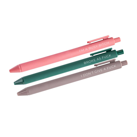 Broke and Bougie Pen Collection Creativien product_type art-noise.myshopify.com broke-and-bougie-pen-collection