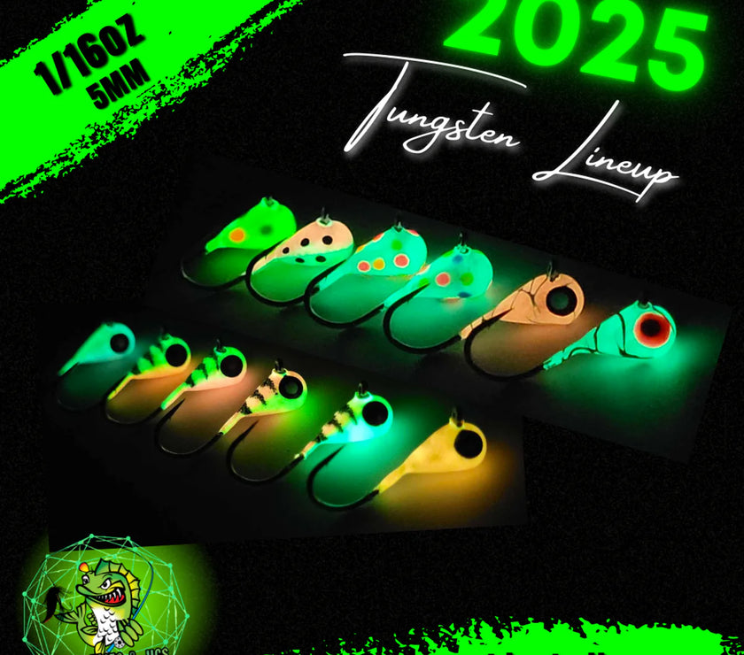 🍁Big Sky 5mm (1/16oz) Tungsten Jigs 2pk