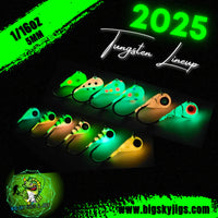🍁Big Sky 5mm (1/16oz) Tungsten Jigs 2pk