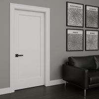 Beveled Shaker 1‑Panel Door – Regular Slab & Pre‑Machined, 78″/80″