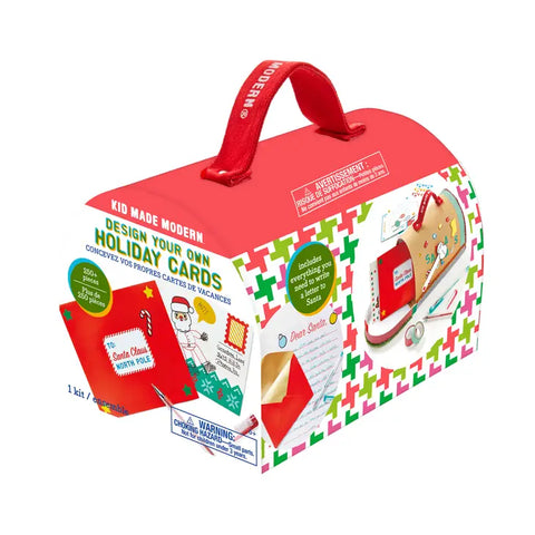 Kid Made Modern - Christmas Card Kit - Art Noise Kid Made Modern - Christmas Card Kit Kid Made Modern Art & Craft Kits art-noise.myshopify.com kid-made-modern-christmas-card-kit-1