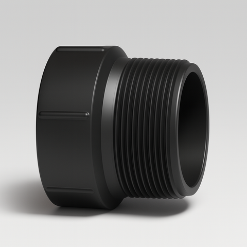 LESSO ABS Female Trap Adapter – 1 1/2" Hub x FIPT (Nut Not Included)