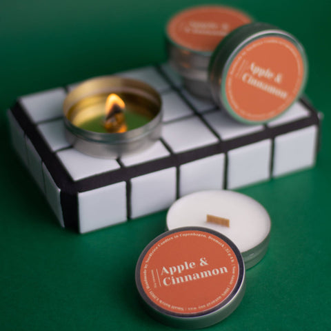 Mini Scented Soy Candle - Apple and Cinnamon