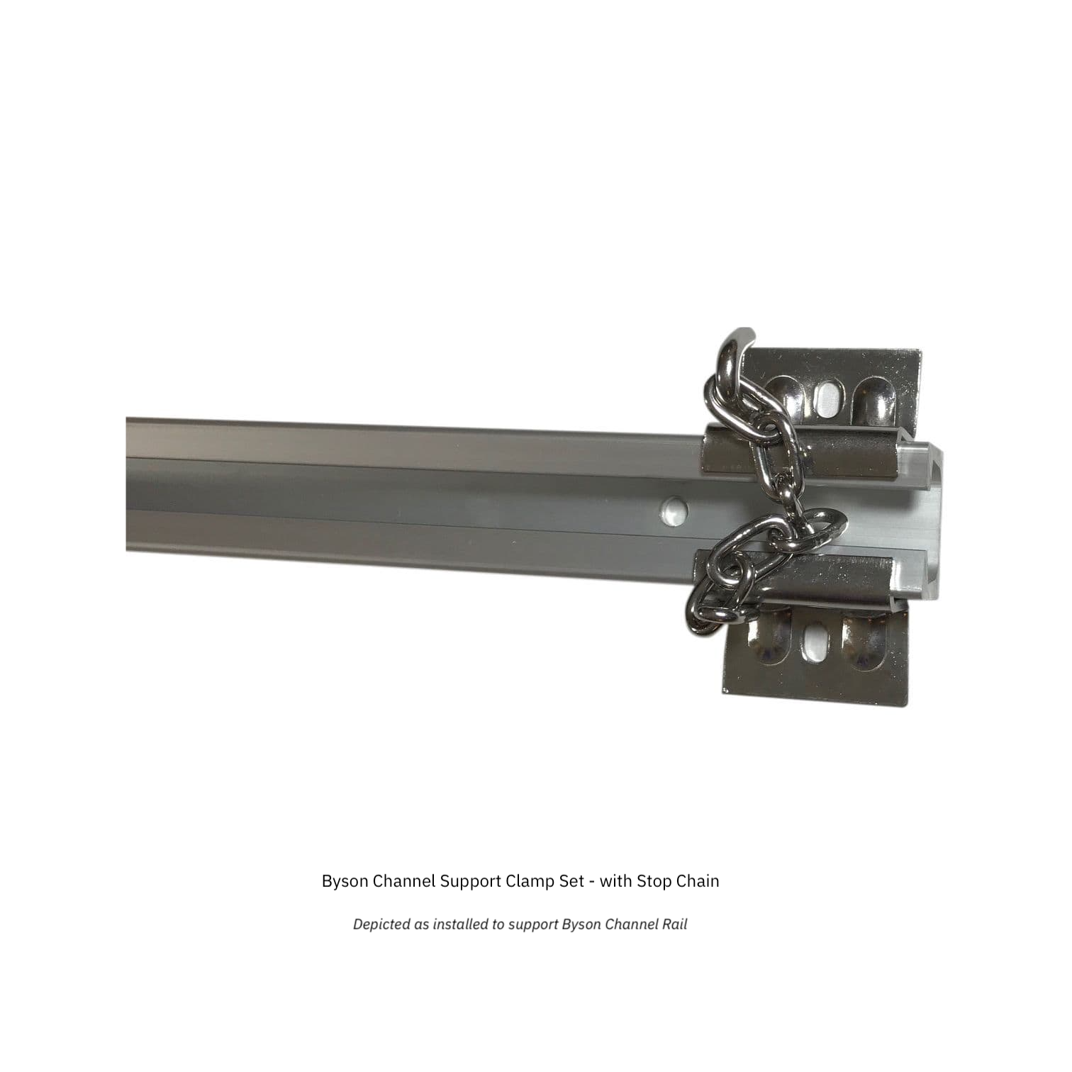 Byson Channel Rail for Sliding Systems - 6.5ft