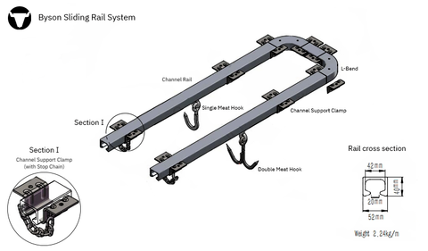 Byson Sliding Rail Kits Byson product_type art-noise.myshopify.com byson-sliding-rail-kits
