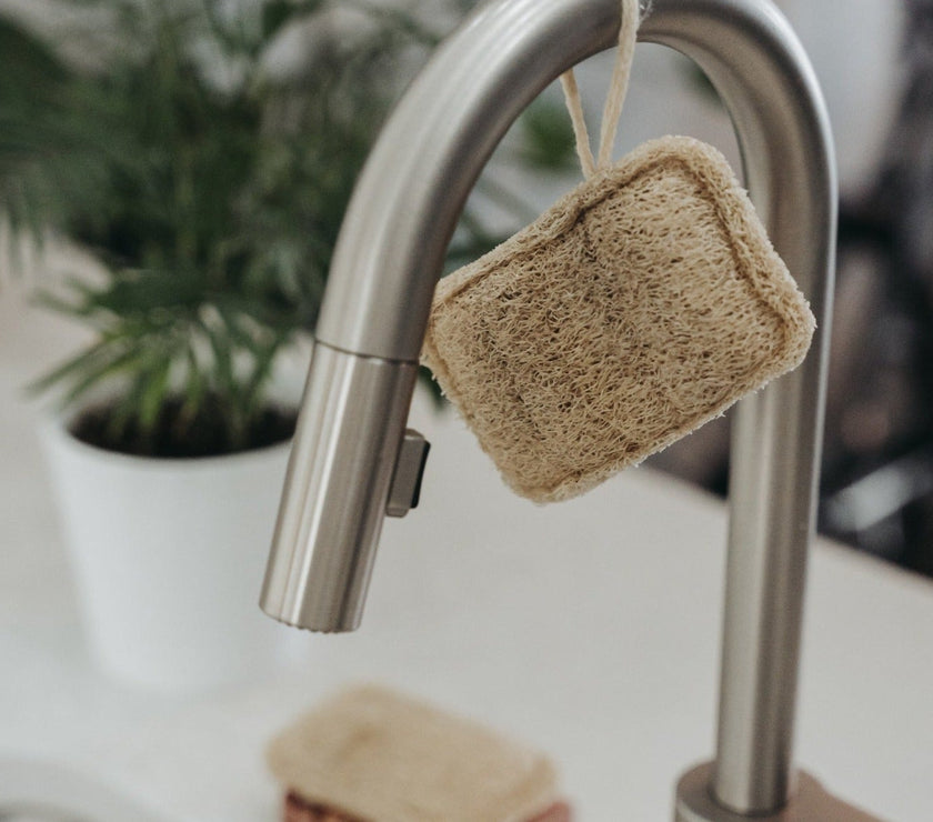 3 Pack Natural Loofah Sponge