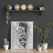 3 Raccoons in a tree LE NID atelier illustration art-noise.myshopify.com 3-raccoons-in-a-tree 3 Raccoons in a tree LE NID atelier illustration art-noise.myshopify.com 3-raccoons-in-a-tree