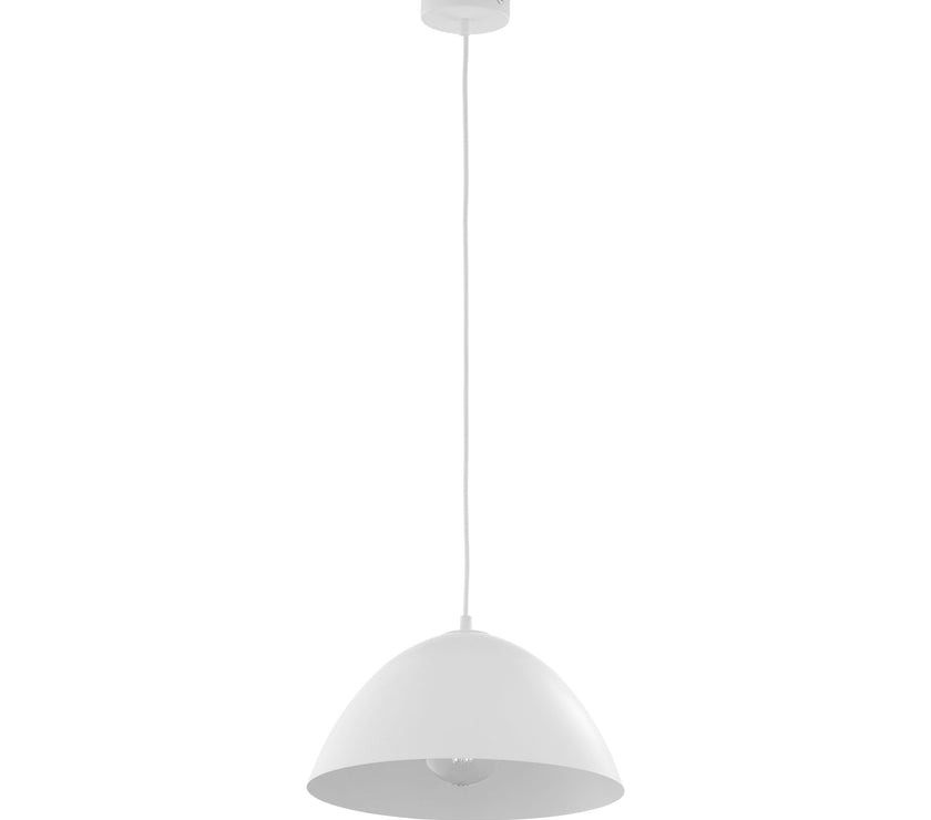 FARO White Mid-Century Modern Pendant Light M