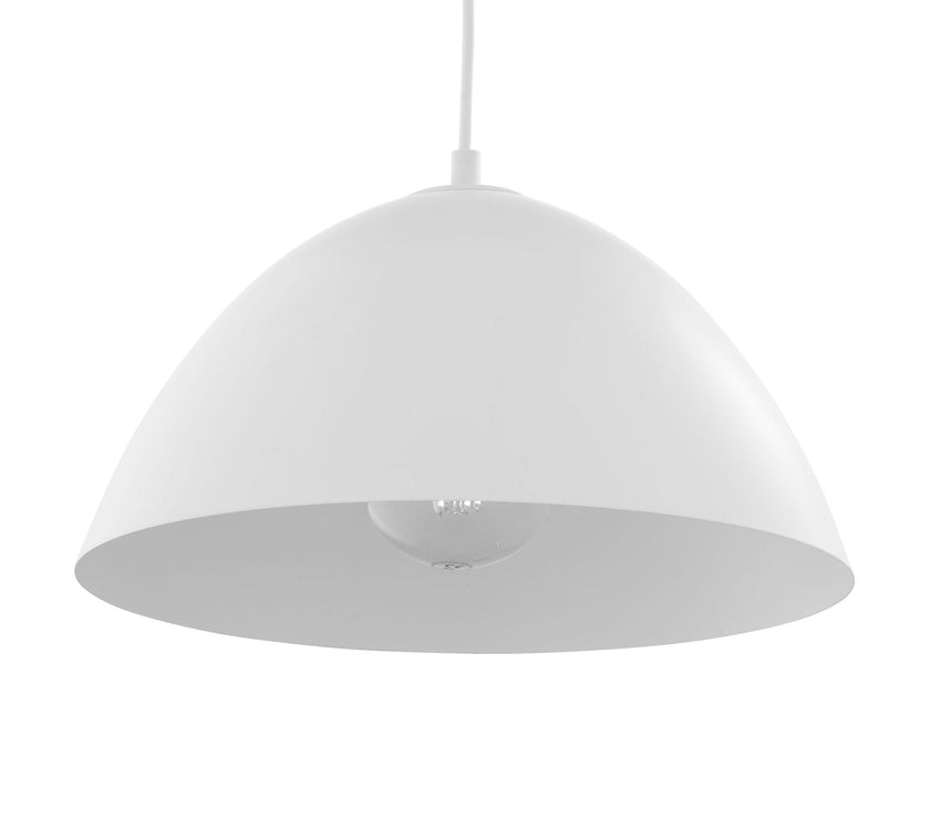 FARO White Mid-Century Modern Pendant Light M