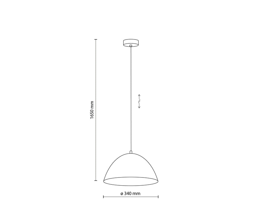 FARO Mint Mid-Century Modern Pendant Light M
