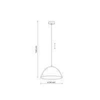FARO Ochre Mid-Century Modern Pendant Light M